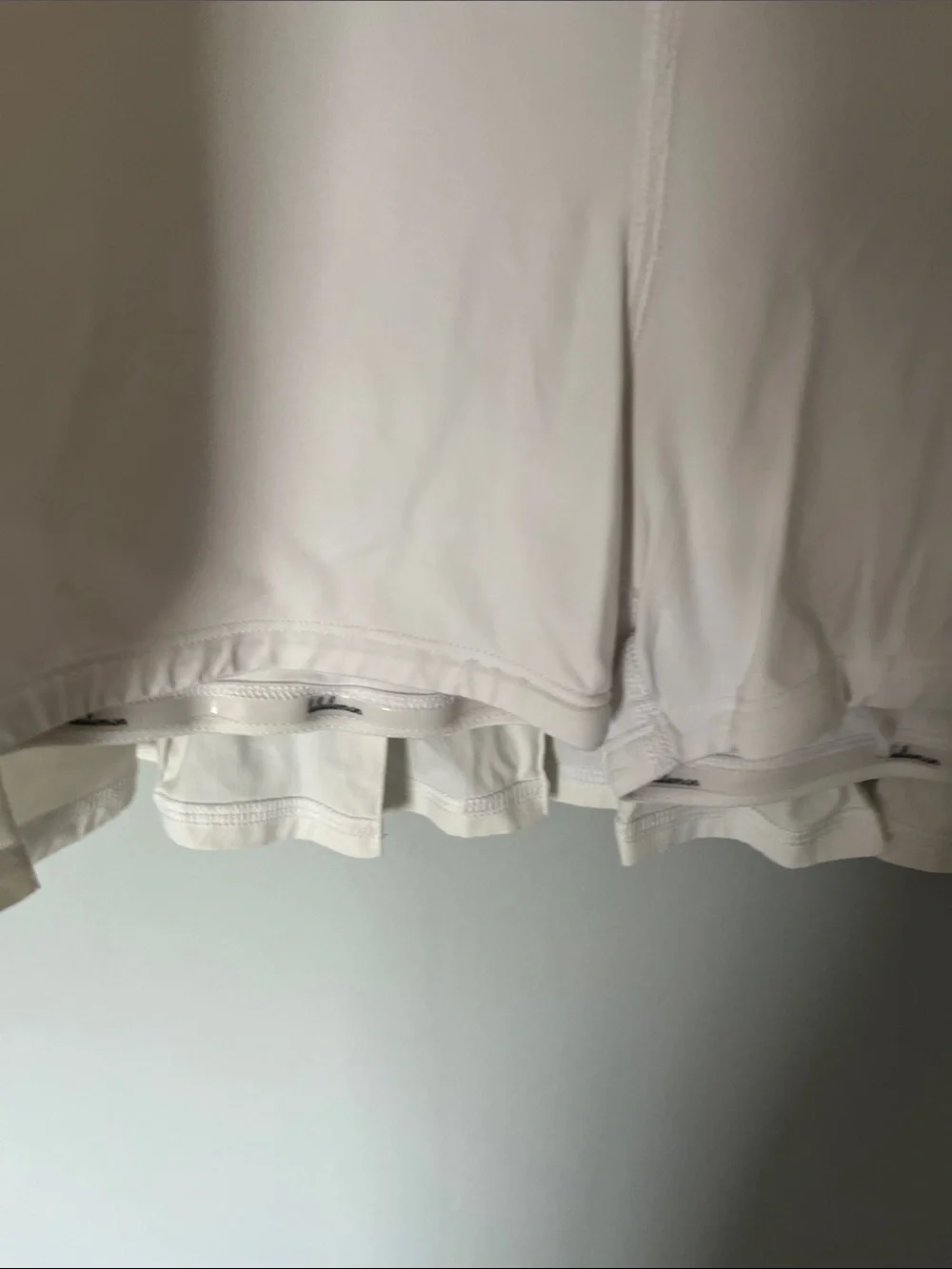 lululemon athletica Cream White Mini Skort
